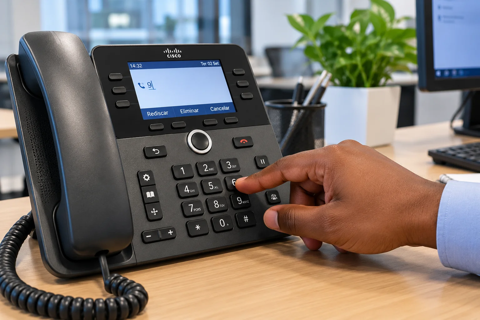Imagem ilustrativa: Telefonia IP e comunicações